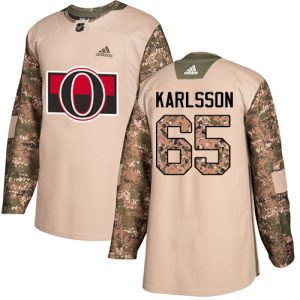 Ottawa Senators Trikot #65 Erik Karlsson Authentic Camo Veterans Day Practice